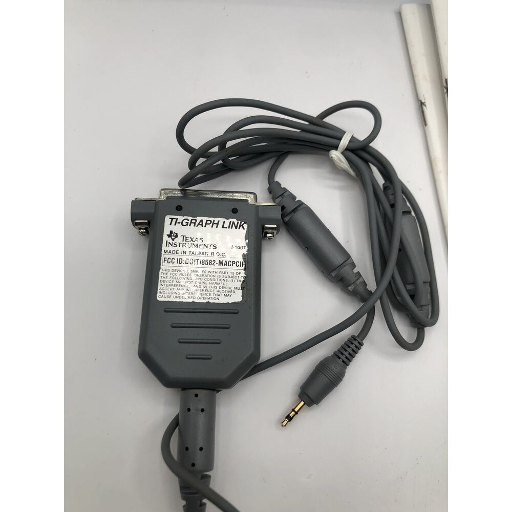 Texas Instruments Ti-Graph Link Cable Software No… - image 3